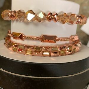 3 stack bracelet 2 stretch 1 pull tab